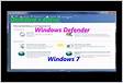 Desactivar y activar windows defender en windows 7
